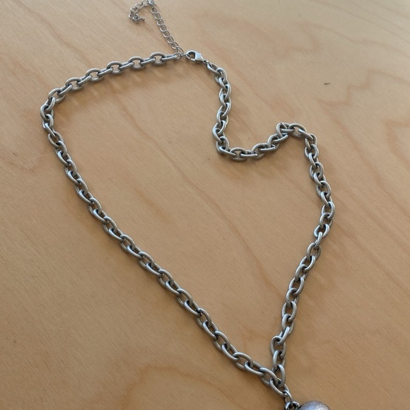 Puffed Heart Necklace - Picture 4 of 5